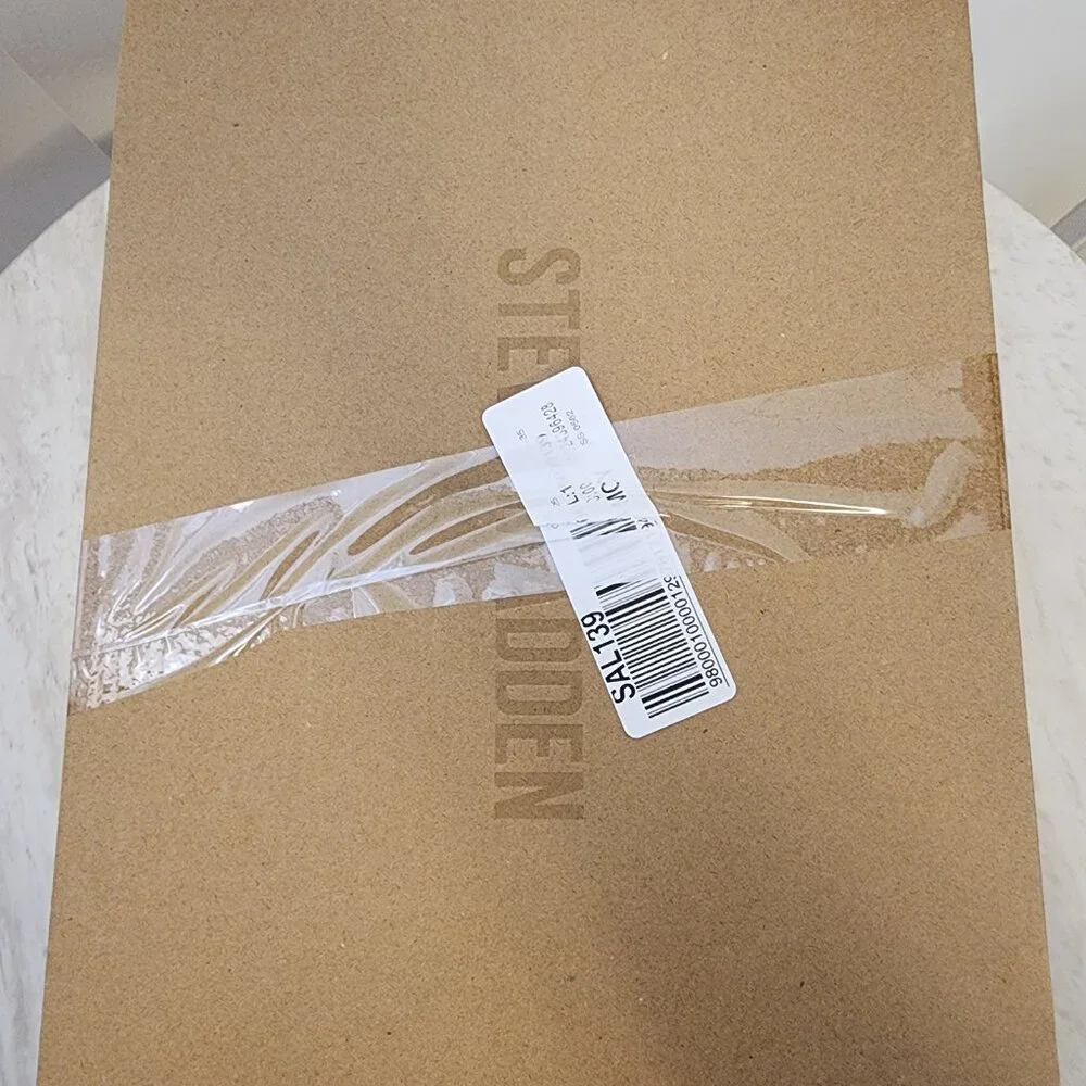 Steve Madden Crue Platform Cozy Booties Chestnut- B041 - Picture 9 of 9